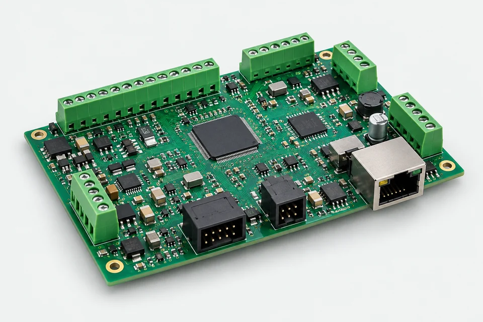 IoT control boards — concept illustration